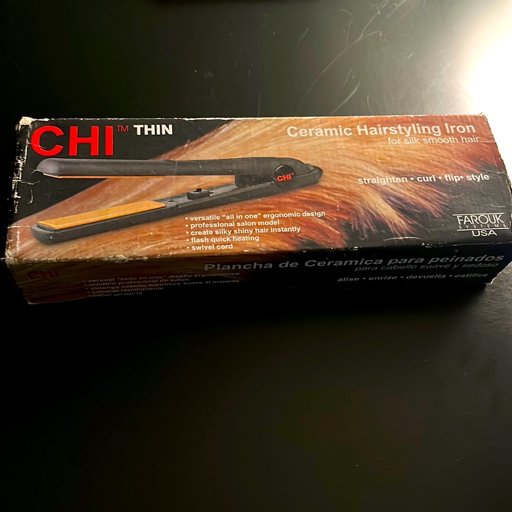🔥 THIN CHI FLAT IRON 🔥
